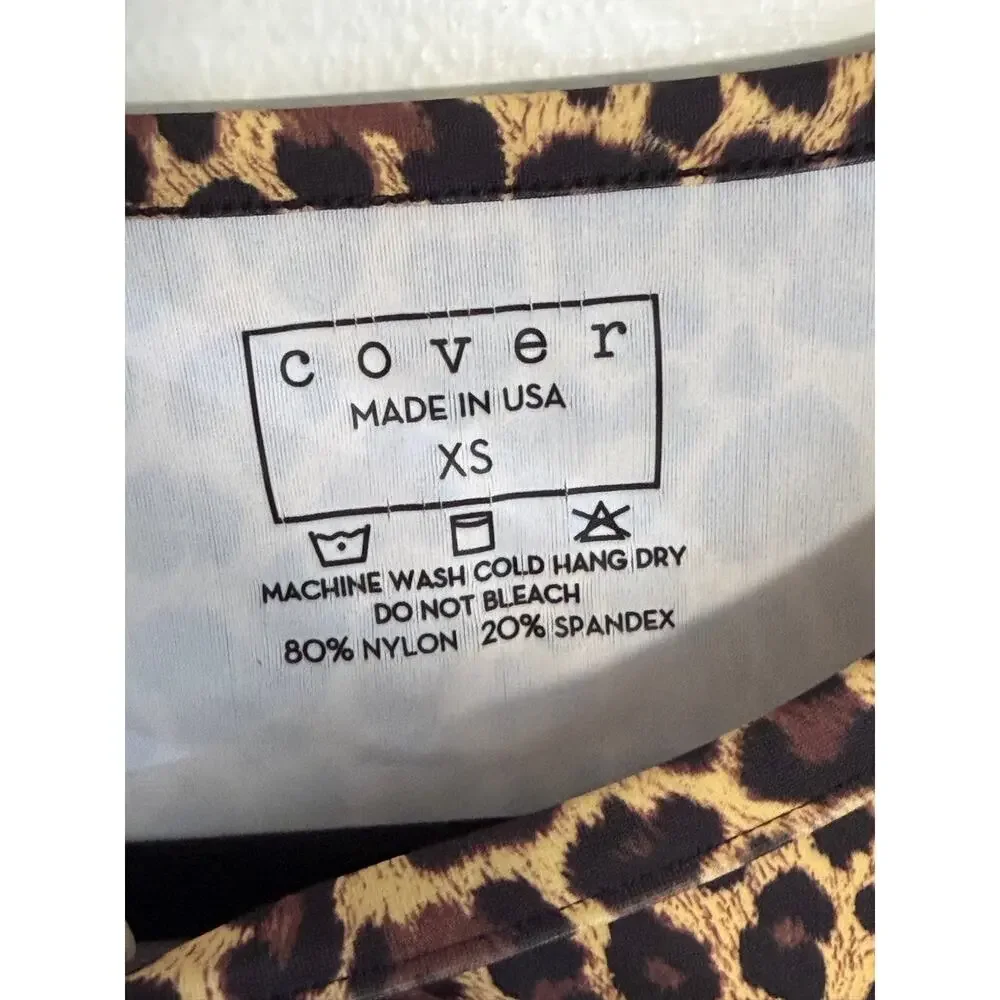 Cover Leopard Swim shirt UPF 50+ NWT size‎ XS